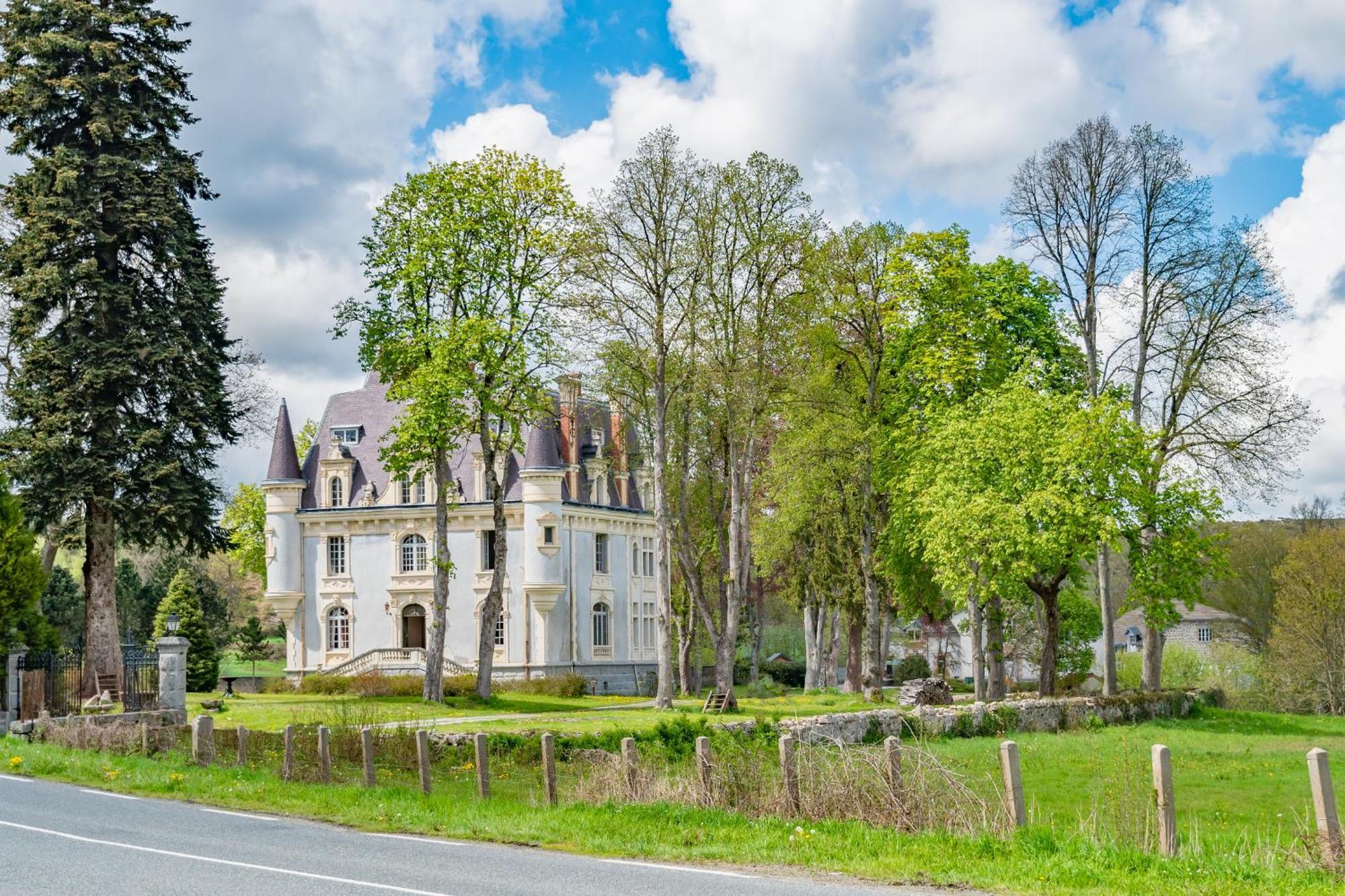 Bed and Breakfast Chateau De Chazelpaud Saint-Bard Exterior foto